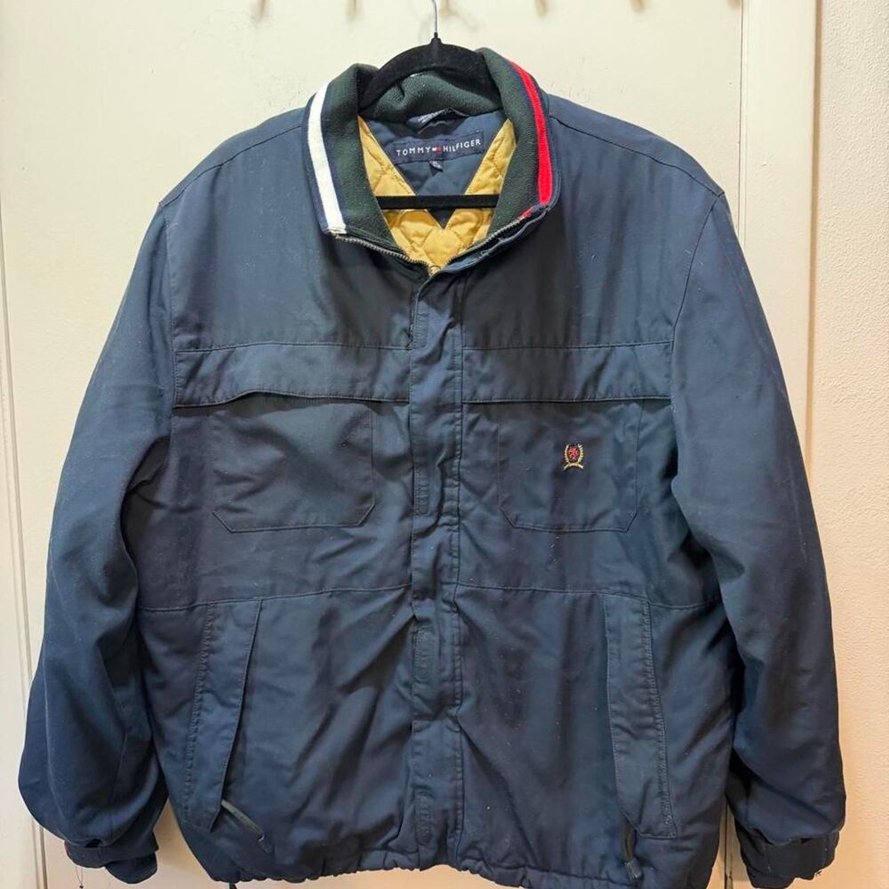 Tommy-hilfiger Men's Navy and Blue Jacket